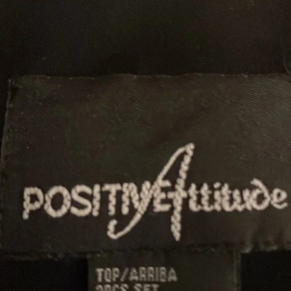 Vintage Positive Attitude Black VelvetTop Size 6 P - Picture 13 of 13